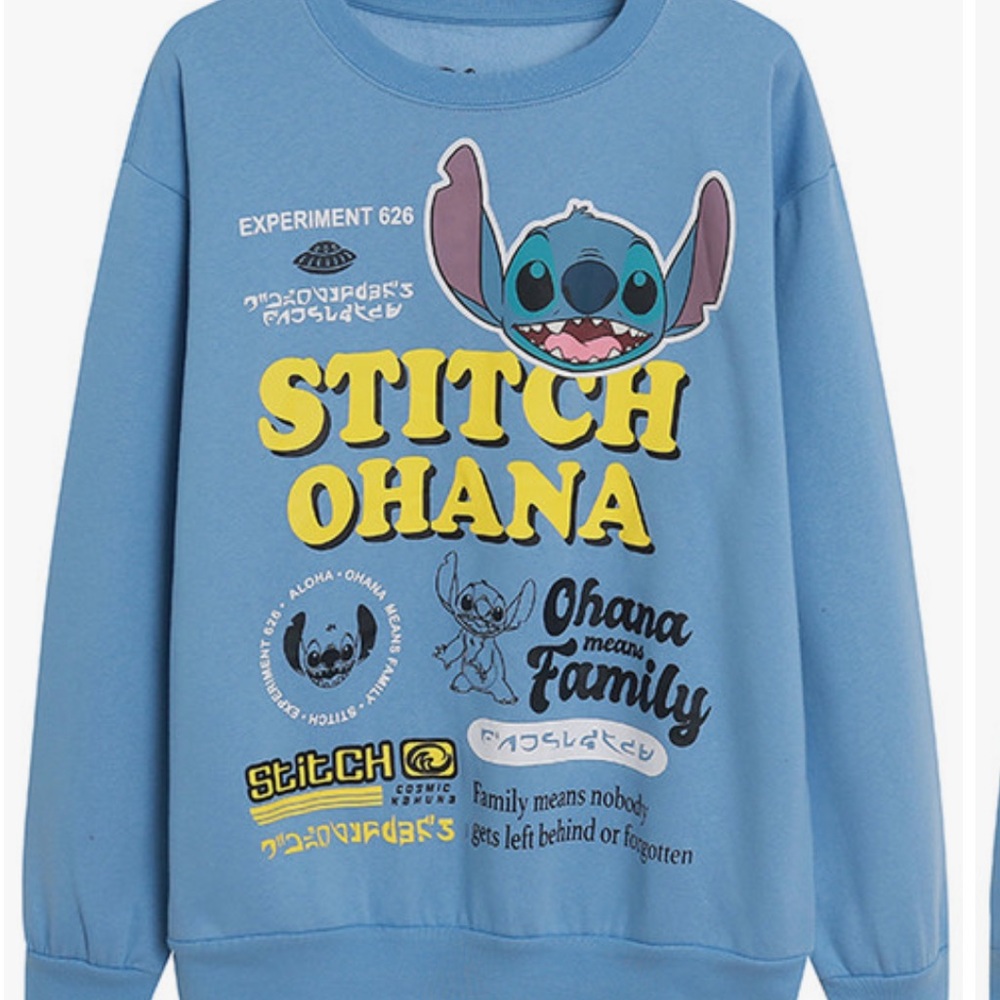NWT Stitch sweatshirt